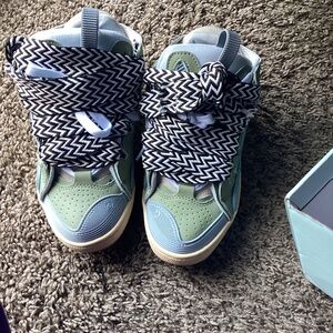 Lanvin blue &green Curb